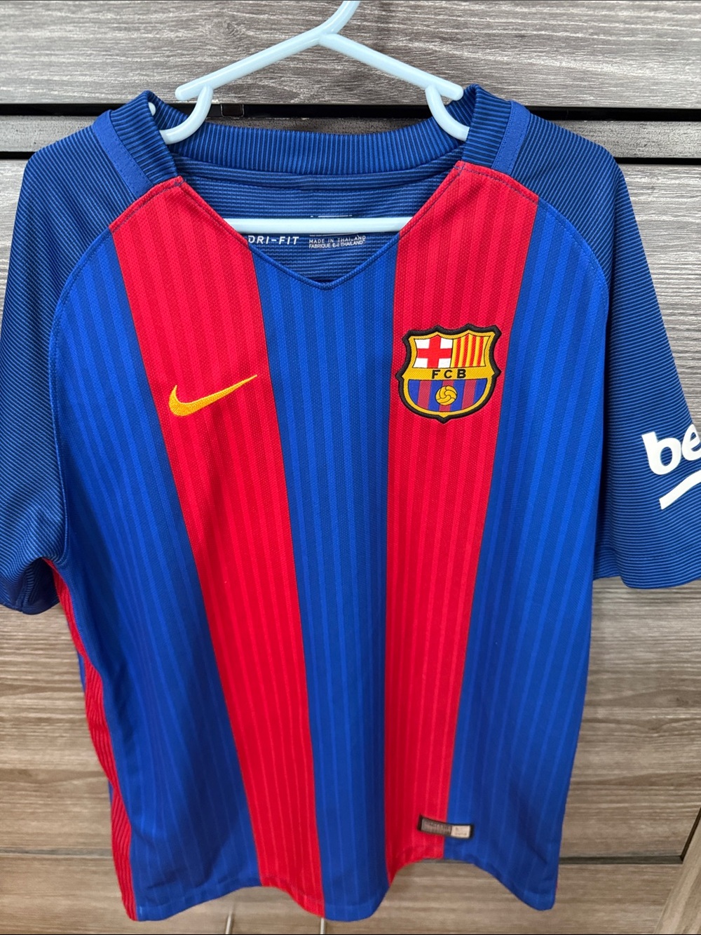 Nike Kids Authentic FC Barcelona Home Jersey